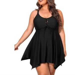 NIeyook Womens Plus Size Tankini Swimsuit 2025 Two Piece Tummy Control Bathing